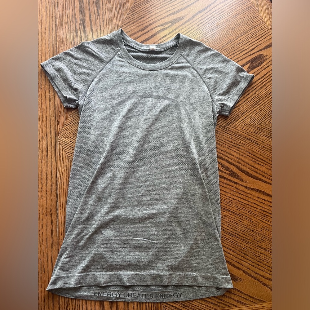 LULULEMON GRAY SWIFTLY